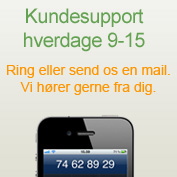 Kontakt os hvis har spørgsmål